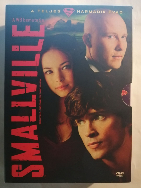 Smallville harmadik évada, ritka , beszerezhetetlen DVD