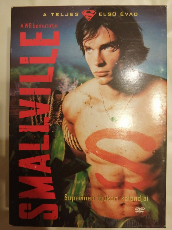 Smallville első évad, ritka, beszerezhetetlen DVD