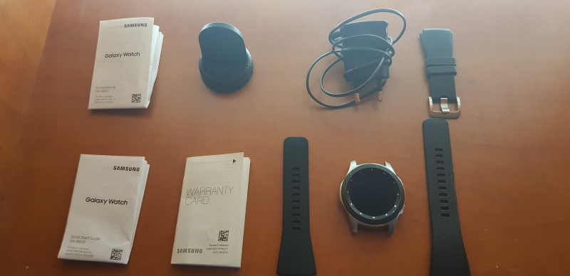 [SÜRGŐS][FIX][ÚJSZERŰ] Samsung Galaxy Watch 46 mm Bluetooth Ezüst Okosóra