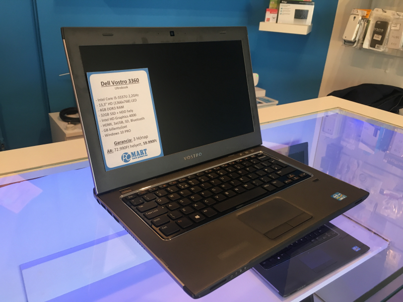 Dell Vostro 3360 Ultrabook! Intel Core i5, 4GB RAM, 32GB SSD, Windows10 