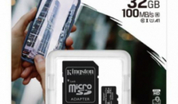 2. Kingston Canvas Select Plus MicroSDHC 32GB