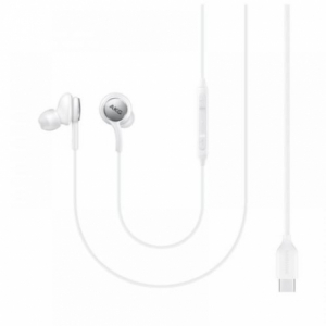 Eredeti sztereó fülhallgató Samsung Galaxy IC-100BWE USB-C fehér