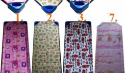 4 sarkán gumis, steppelt, töltött óvodai - ovis lepedő Öko-Textil