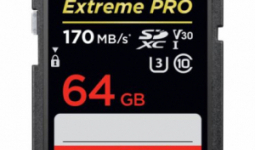 64GB SDXC Sandisk Extreme Pro UHS-I U3 V30 CL10 (SDSDXXY-064G-GN4IN/183530)