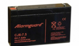 Alarmguard 6V 7,5Ah Zselés akkumulátor CJ 6-7,5 (6V 7Ah méretben)