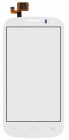 Alcatel OT-5036 Pop C5 érintőpanel, érintőképernyő fehér