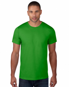 Anvil AN980 férfi körkötött póló, Green Apple
