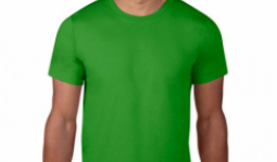 Anvil AN980 férfi körkötött póló, Green Apple