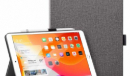 Apple iPad 10.2 (2019) tok Szürke, ceruza tartóval
