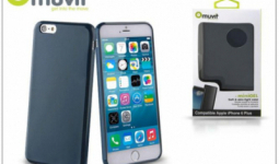 Apple iPhone 6 Plus/6S Plus hátlap - Muvit miniGel - blue