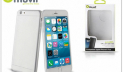 Apple iPhone 6 Plus/6S Plus hátlap - Muvit miniGel - transparent