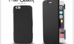 Apple iPhone 6 Plus flipes slim tok - Pierre Cardin DeLuxe Slim Folio - black