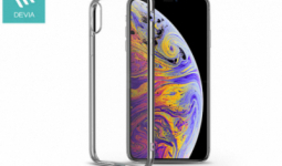 Apple iPhone XS Max hátlap - Devia Glitter - silver