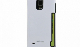 Astrum MC080 kártyatartós Samsung G920 Galaxy S6 hátlapvédő fehér