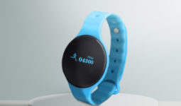Astrum SB110 V2 multifunkciós okoskarkötő, Bluetooth 4.0, LED kijelző, vízálló, Android/IOS, kék