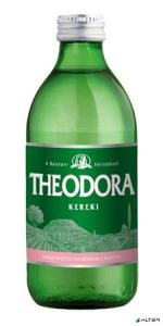 Ásványvíz Theodora Kereki 0,33l eldobható üveges szénsavas