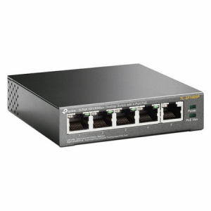 TP-Link Switch PoE - TL-SF1005P (5 port 100Mbps; 5/4 af PoE port; 58W)