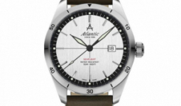 Atlantic ceas bărbătesc de culoare argintie, seaflight 70351.41.21