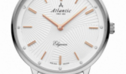 Atlantic ceas de dama de culoare alba, eleganta straluceste 29042.41.21r