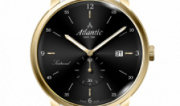 Atlantic Fekete színű Férfi karóra, Seatrend 65353.45.65