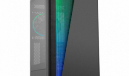 ATX Közepes Torony PC Ház NOX Hummer Blaster LED RGB Fekete