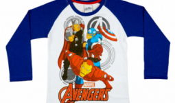 Avengers-Bosszúállók hosszú ujjú fiú póló