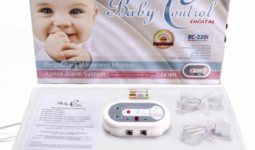 Baby Control BC-220i Légzésfigyelő készülék, 2 érzékelőlappal (ikerbabáknak is) 2019-es modell