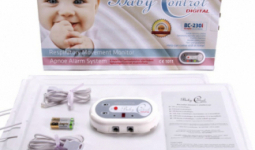 Baby Control BC-230i Légzésfigyelő készülék, 4 érzékelőlappal (ikerbabáknak is) 2019-es modell