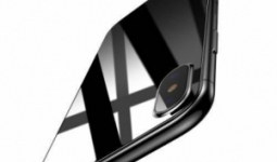 BASEUS hátlap védő karcálló edzett üveg, 0,33mm, APPLE iPhone X