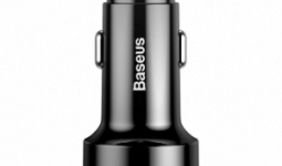 Baseus Magic Series Dual QC 2 X USB autós szivargyújtó töltő adapter fekete (CCMLC20A-01)