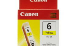 BCI-6Y Tintapatron BJC-8200 Photo, i560 nyomtatókhoz, CANON sárga, 13ml