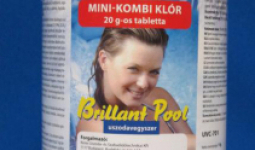 Brillant Pool Mini-kombi kl?rtabletta (kl?r, alga?l?, pelyhes?t?) 1kg UVC-701