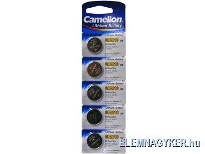 Camelion CR2016 3V-os lithium gombelem bl/5