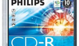CD Lemez Philips slim 80min
