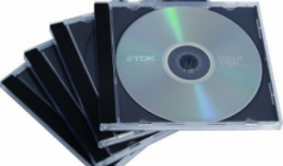 CD-tok Fellowes normál, fekete, 1 lemez