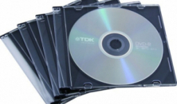 CD-tok Fellowes vékony, átlátszó,1 lemez