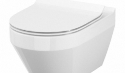 Cersanit Crea Ovális Fali WC+ Slim Lecsapódásmentes Easy-off WC Tető