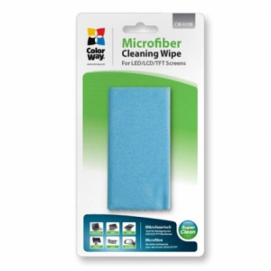 COLORWAY Tisztítószer CW-6108, mikroszálas törlőkendő (Microfiber Cleaning Wipe for Screen and Monitor Cleaning)