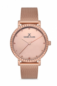 Daniel Klein ceas pentru femei din aur roz, dk.1.12532-3 premium