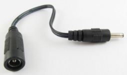 DC átalakító kábel 5.5 x 2.1mm ->, 3.5 x 1.35mm