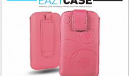 DECO SLIM univerzális bőrtok - Apple iPhone 5/5S/Nokia 225 - pink - 18. méret