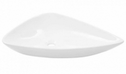 Design 3szög alakú mosdókagyló fehér