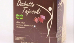Diabetto diabetikus és gluténmentes forró fehércsoki steviával 