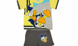 Disney Donald fiú 2 részes rövid ujjú póló/short szett