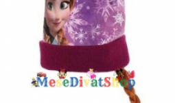Disney Frozen, Jégvarázs őszi/ téli sapka hajfonattal