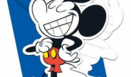 Disney Mickey party meghívó cool 6 db-os