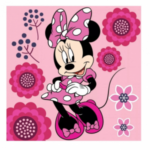 Disney Minnie mágikus törölköző kéztörlő virág