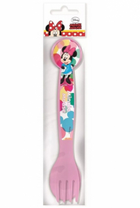 Disney Minnie műanyag evőeszköz készlet színes