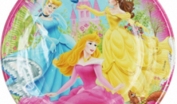 Disney Princess Summer Palace, Hercegnők Papírtányér 10 db-os 23 cm