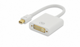 Ednet (84509) miniDisplayPort - DVI-I (Dual Link) 15cm fehér átalakító kábel
